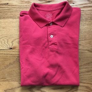 J Crew Classic polo small red